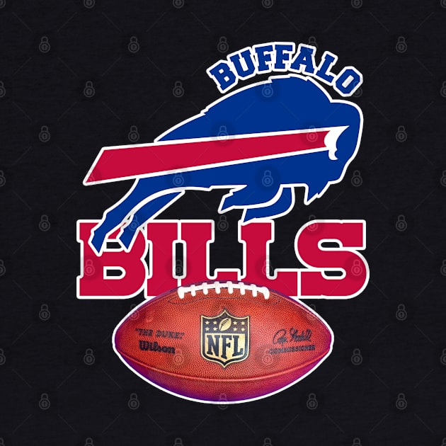 Cool Buffalo Bills Bison Football Team by ZONA EVOLUTION